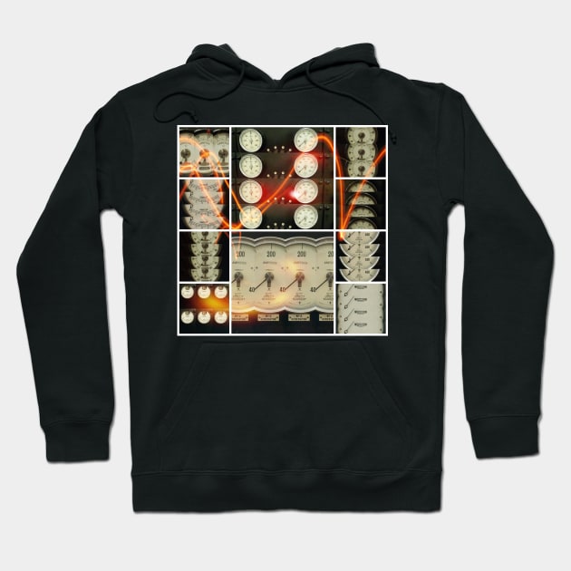 Power and Control - Collage Hoodie by mister-john